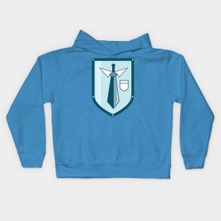 Shield and Tie Kids Hoodie